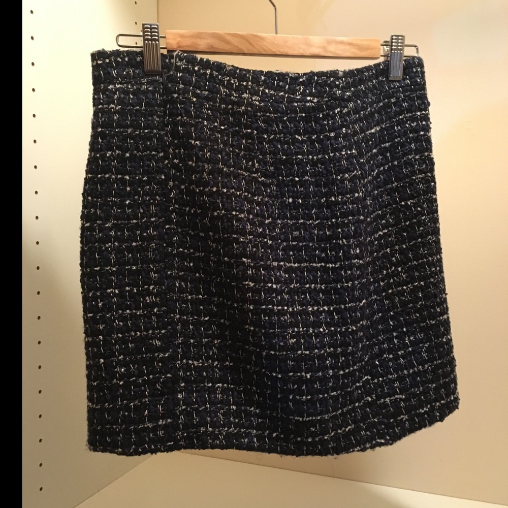 J crew winter wool skirt
